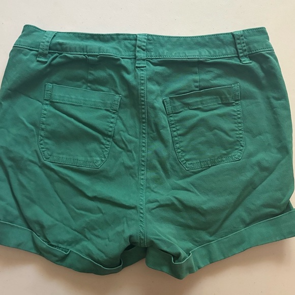 Torrid Teal High Waist Women's Shorts - Picture 9 of 9